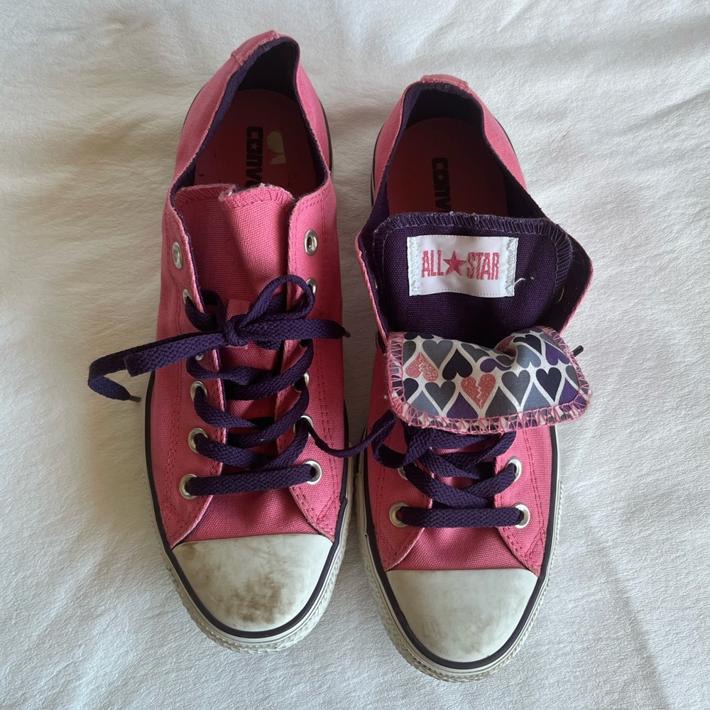 Pink Converse All-star Low-Tops Women's 10